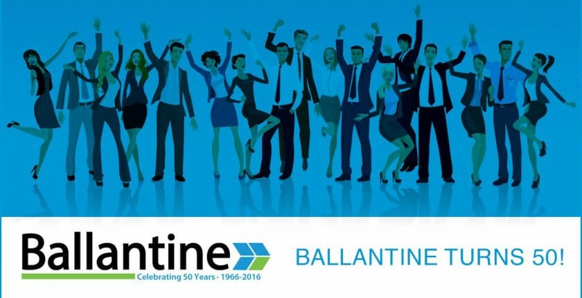 Ballantine Celebrates 50 Years of Providing Print and Digital Services