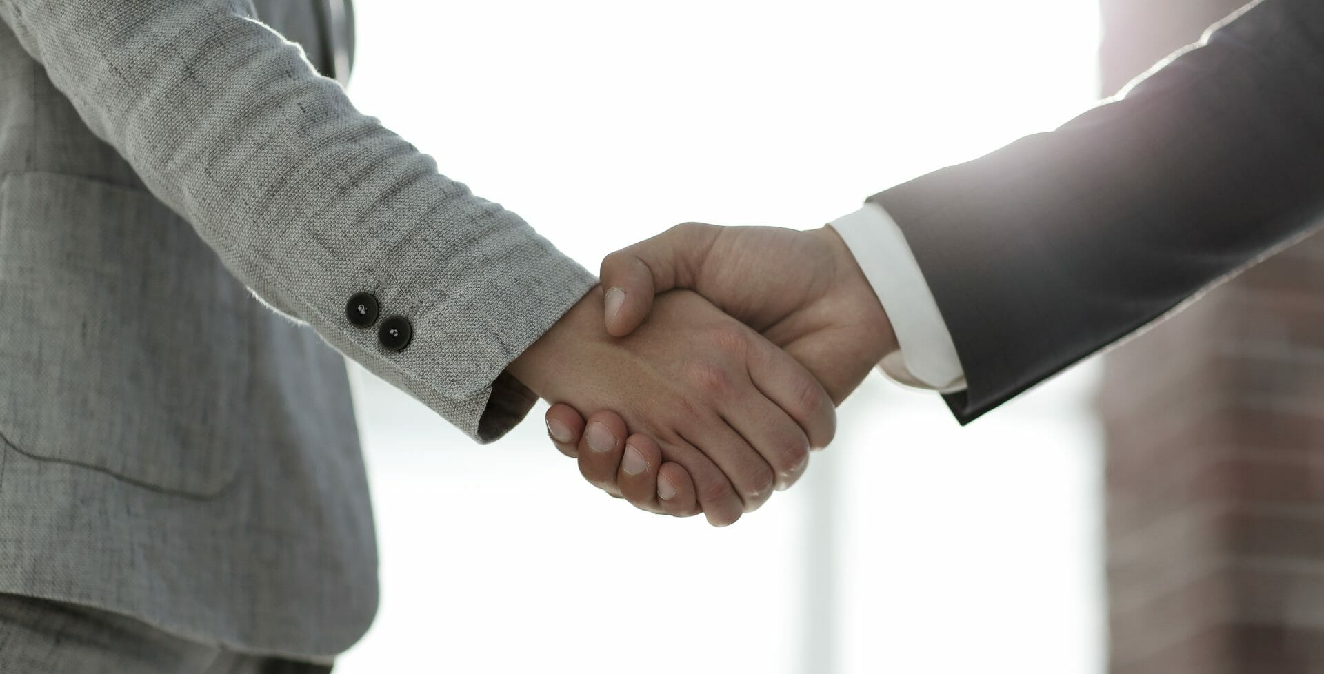Customer handshake